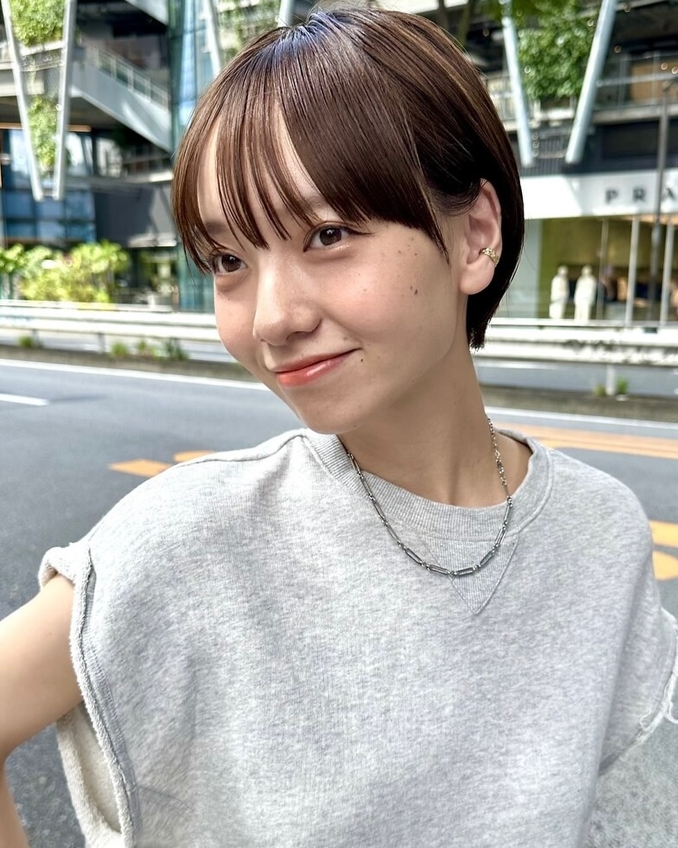 スッキリショートが可愛い
