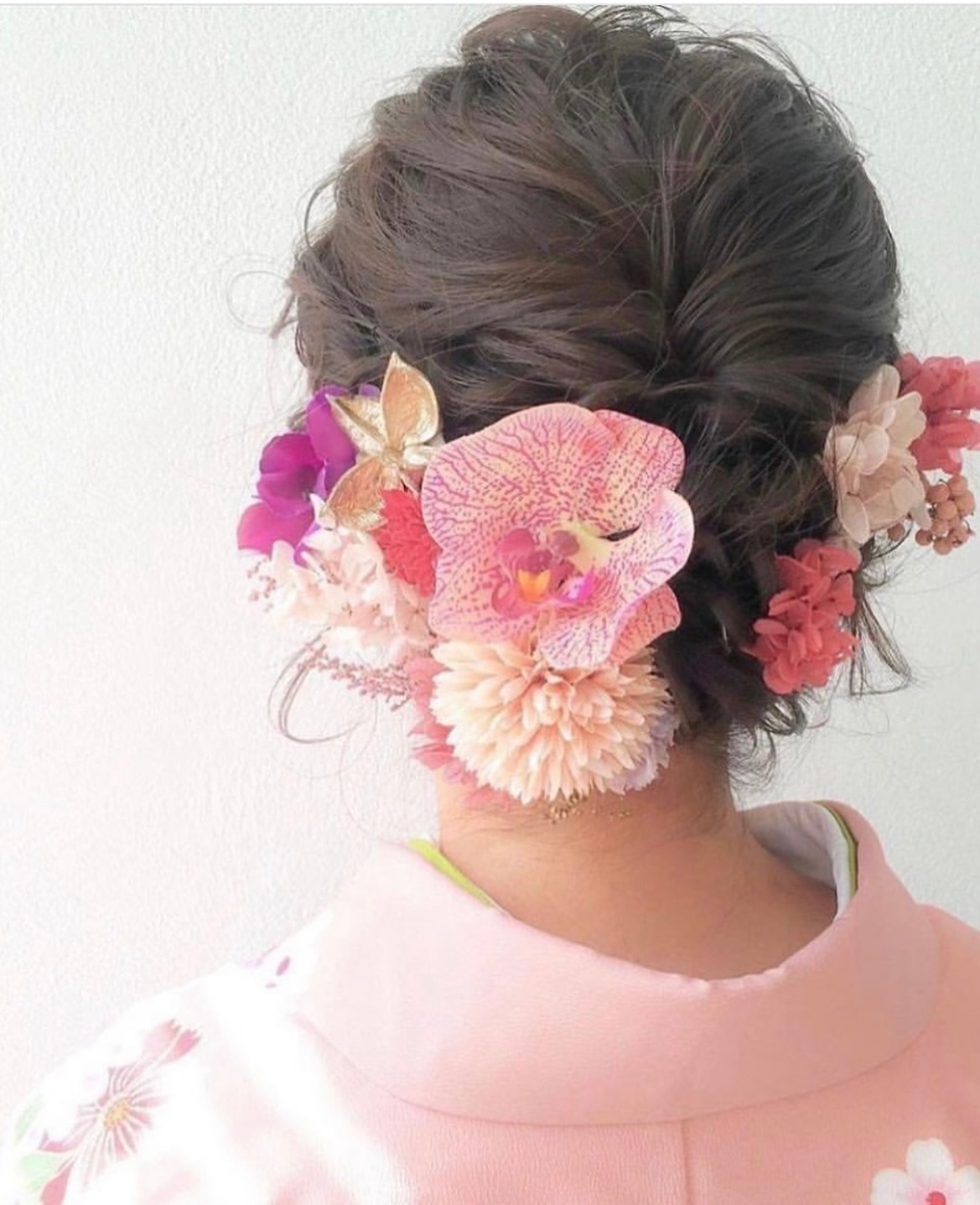 ヘアアレンジだけではなく、卒業式や成人式の時の着付けやセット